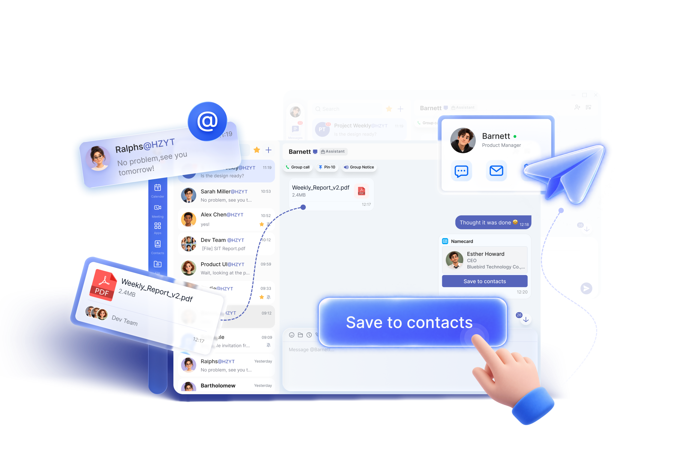 Messaging & coordination